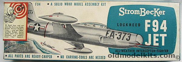 StromBecker Lockheed F-94 Jet, C-43 plastic model kit